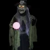 36" Fortune Teller Witch Animated Prop