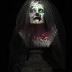 Ghost Bust - Bride Animated Haunted Projection Prop
