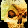 Giant Skull Haunted House Facade