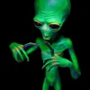 Glow Alien Visitor Prop Professional Full Body Halloween Prop