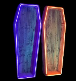 Glow Coffin Professional Halloween Prop
