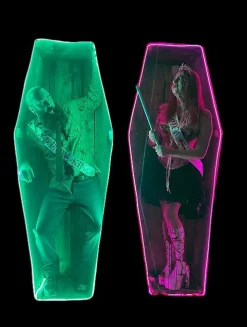 Glow Coffin Professional Halloween Prop
