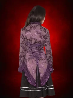 Gothic Ghostly Jacket in Purple HD Hollywood Costume