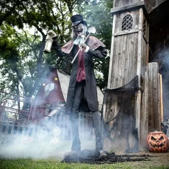 8' "Graveyard Host" Halloween Animatronic Decoration
