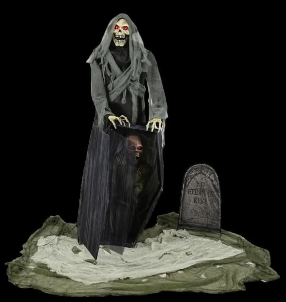 Graveyard Reaper Electric Animated Halloween Prop