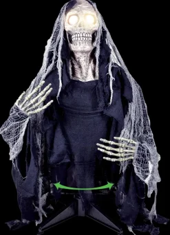 Groundbreaker Seeking Skeleton Electric Animated Halloween Prop - Open Box