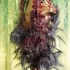 Gutted Baby Werewolf Hanging Prop