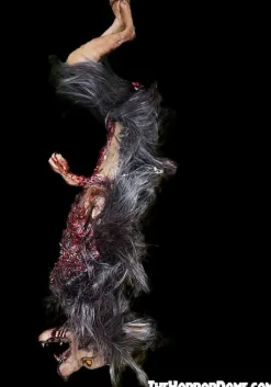 Gutted Baby Werewolf Hanging Prop