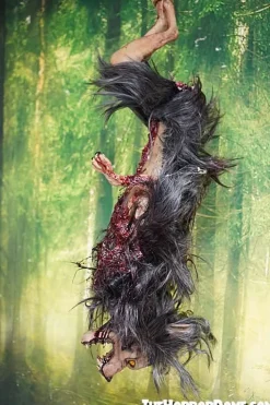 Gutted Baby Werewolf Hanging Prop
