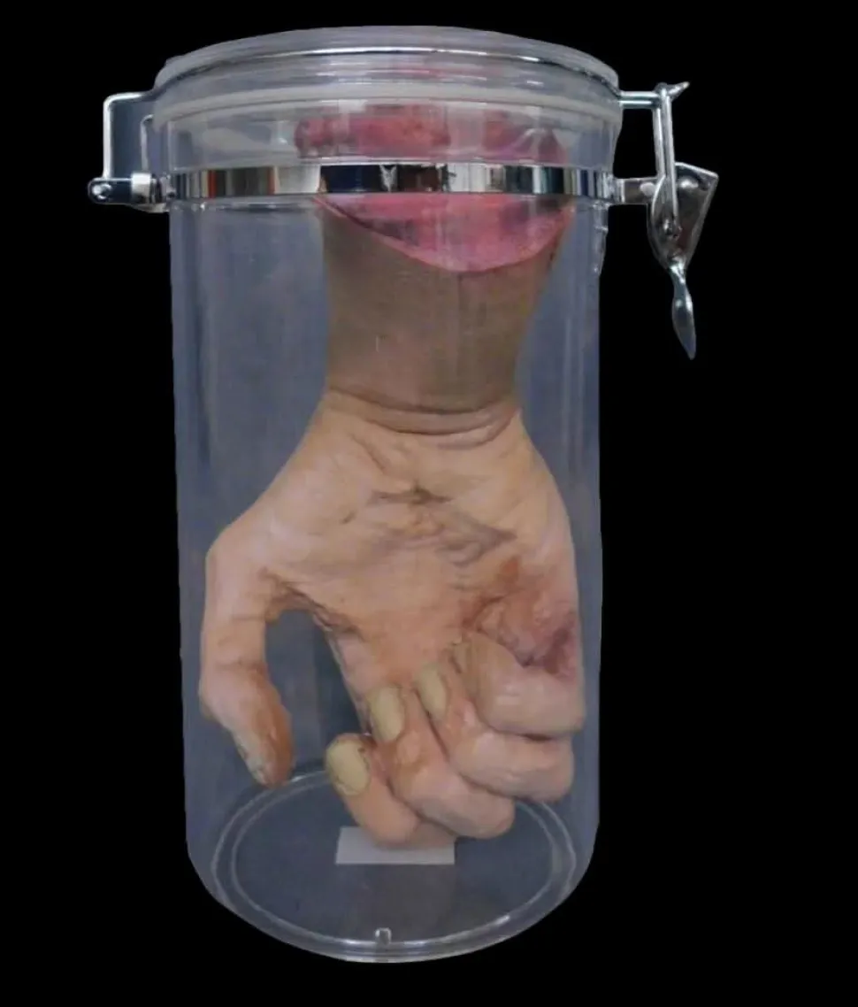 Hand Specimen Jar Halloween Prop