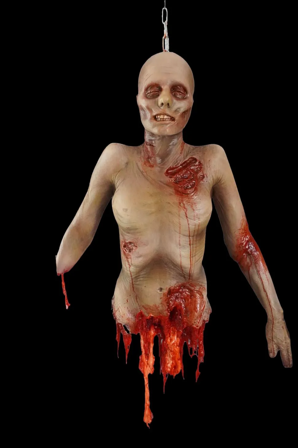Hanging Luttra Meat Halloween Prop