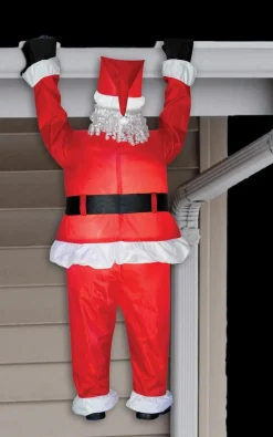 Hanging Santa Air-Blown Inflatable Christmas Decoration