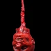 Hanging Skinned Luttra Head Halloween Prop