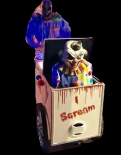 Haunted Ice Cream Cart Fright Scare Animatronic