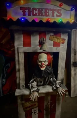 Haunted Ticket Booth Halloween Animatronic