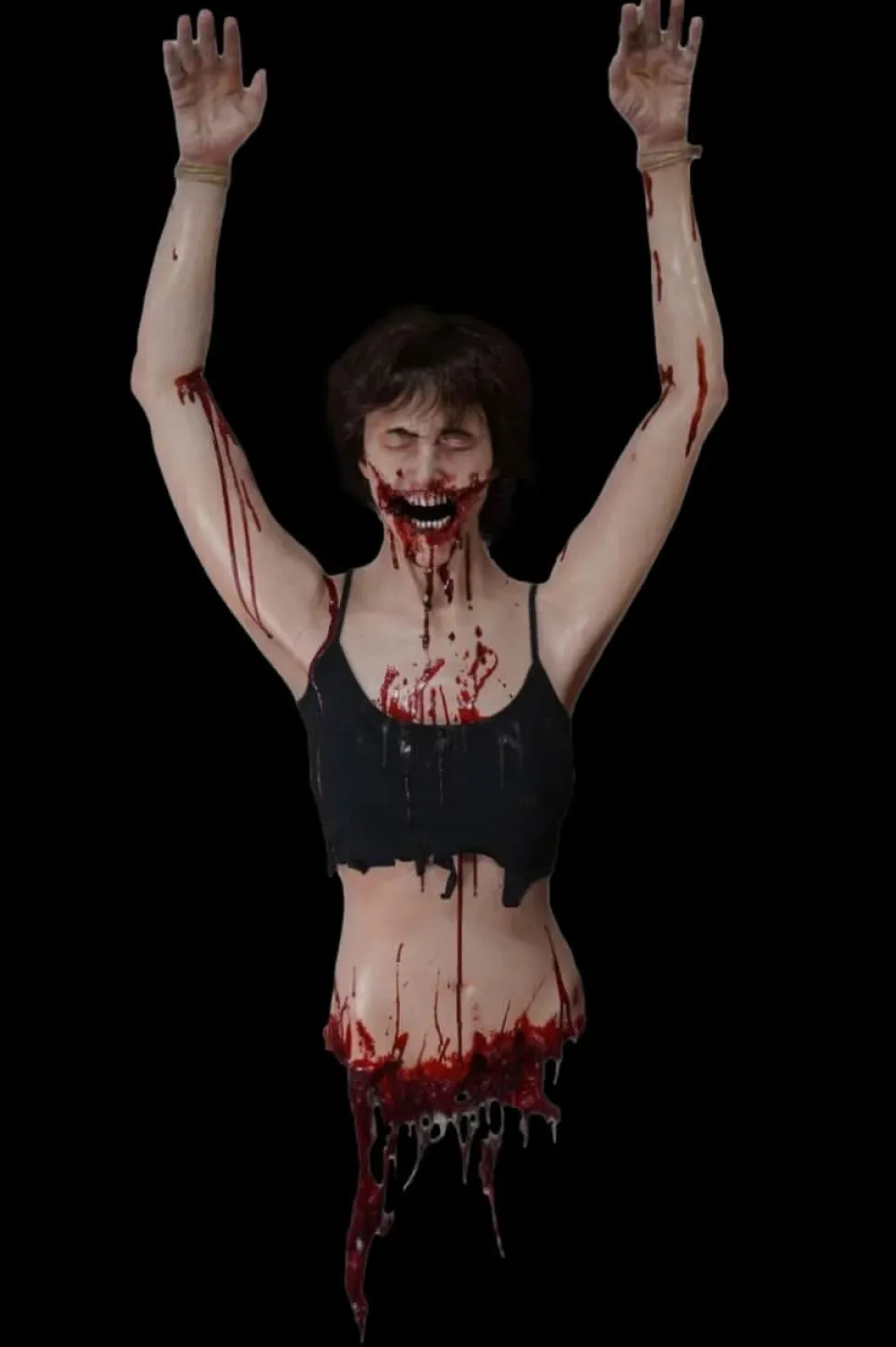 Horrified Agatha Dangler Halloween Prop