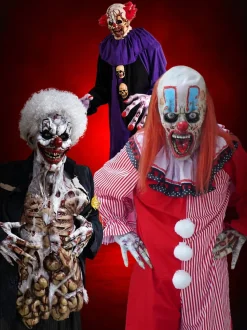 Horror Clown HD Studios Pro Costumes - 3x Package Deal