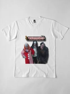 HorrorDome Logo Premium White T-Shirt