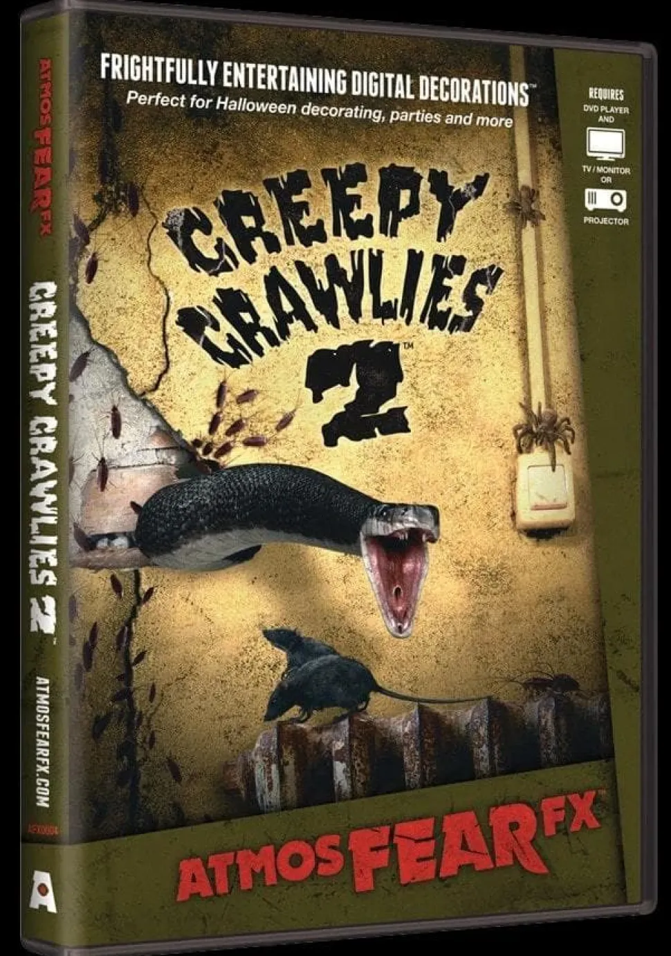 Horror Effects DVD - Creepy Atmosfear FX Haunted House Effects