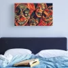 Horror Faces Canvas Print