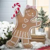 Iron Gingerbread Girl Christmas Decoration