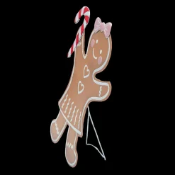 Iron Gingerbread Girl Christmas Decoration
