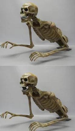Jaw Drop Peeper Skeleton Halloween Animatronic