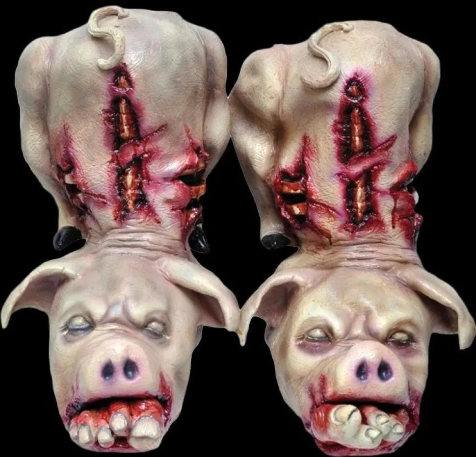 Latex Pig Boots Halloween Costume Shoes