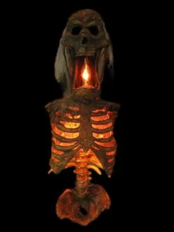 Lighted Torso of Terror Hanging Haunted House Decoration