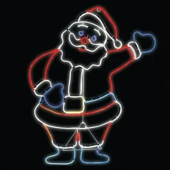 Light-Up Glo Santa Outdoor Sign