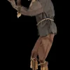 7" Light-Up Grim Stalker Scarecrow Halloween Animatronic Decoration
