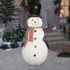 Light-Up Lantern Snowman with Top Hat Christmas Outdoor Yard Decoration