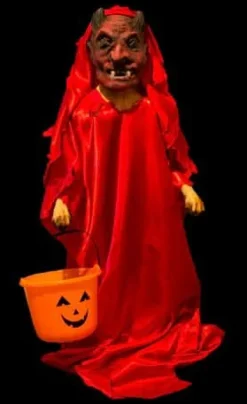 Little Devil Little Trick-Or-Treater Professional Full Body Halloween Prop
