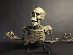 Lunging Peeper Skeleton Halloween Animatronic