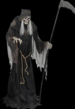 6' Lunging Reaper DigitEye Halloween Animatronic Decoration