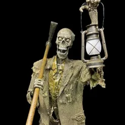 Male Mourner Skeleton Halloween Animatronic