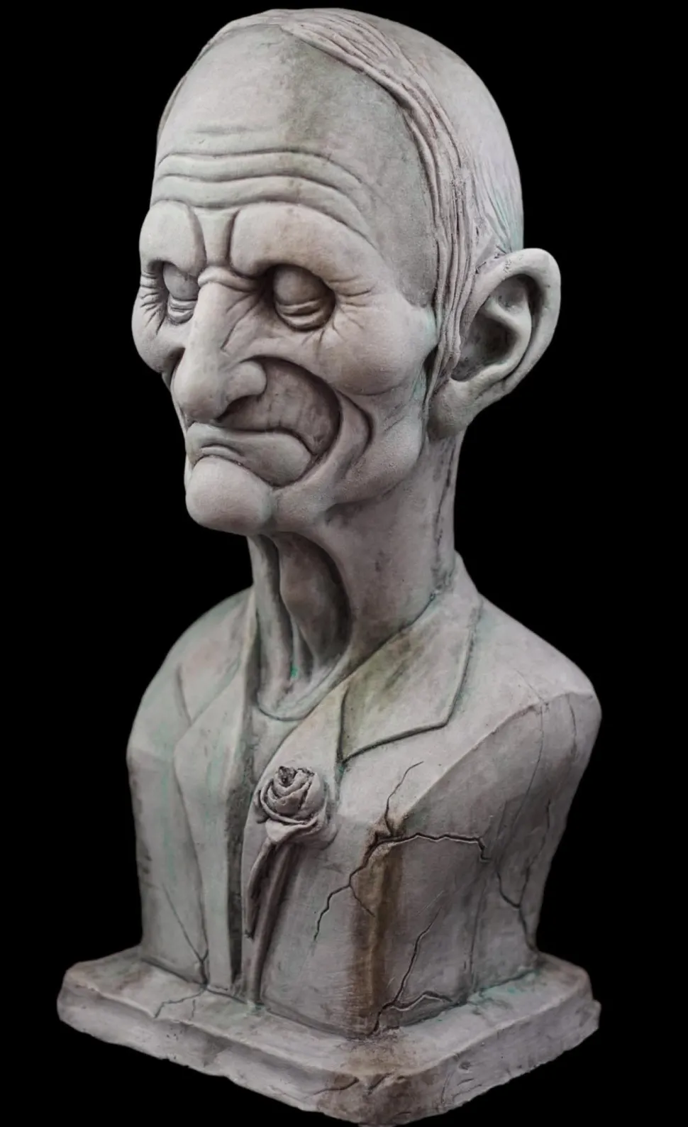 Master Macy Ghostly Manor Bust HD Exclusive Spooky Halloween Decoration