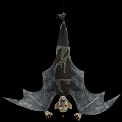 Menacing Hanging Bat Halloween Decoration