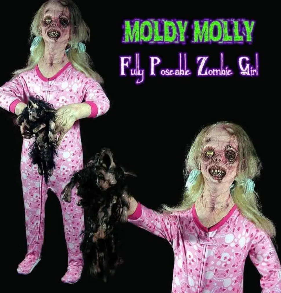 Moldy Molly - Zombie Child Halloween Prop