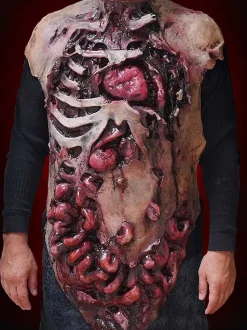 Movie Quality Gutted Zombie Chest" Halloween Costume Accessory