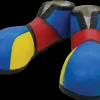 Multi-Color Clown Shoes - Latex Halloween Costume Accessory