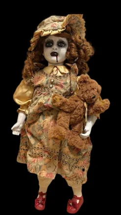 New Creepy Kimmie porcelain doll Halloween Prop