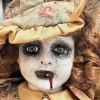 New Creepy Kimmie porcelain doll Halloween Prop