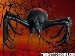 NEW "Giant Black Widow Spider" 24" wide, Monster Halloween Prop