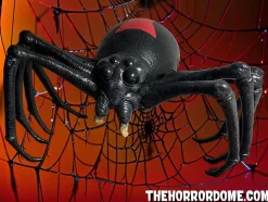 NEW "Giant Black Widow Spider" 24" wide, Monster Halloween Prop