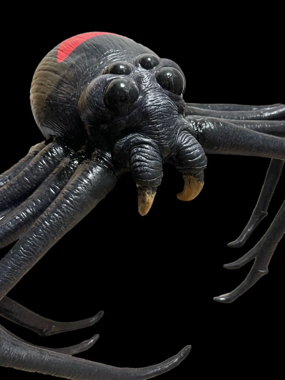 NEW "Giant Black Widow Spider" 24" wide, Monster Halloween Prop