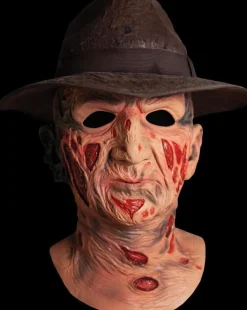 Nightmare on Elm Street 1 - Freddy Deluxe Mask with Hat