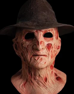 Nightmare on Elm Street 4 - Freddy Deluxe Mask with Hat