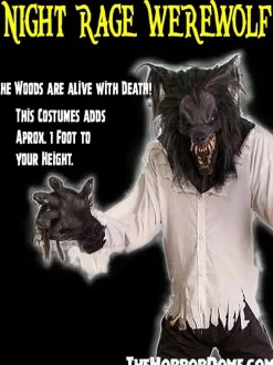 Night Rage HD Studios Werewolf Halloween Costume