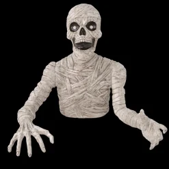 Out of Ground Reaching Mummy Halloween Decoration